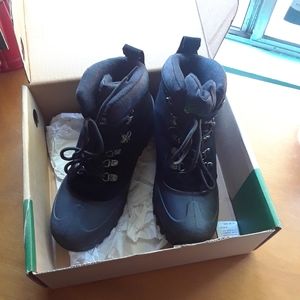 Black Snow Boots